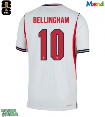 England Jude Bellingham #10 Replika Hjemmebanetrøje VM 2026 Kortærmet